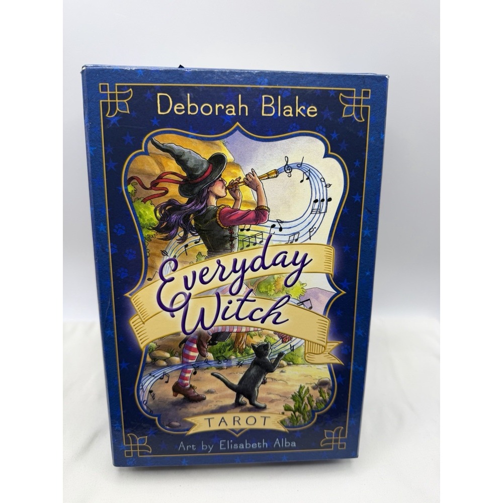 Everyday Witch Tarot Cards Deck & Book Set by Deborah Blake & Elisabeth Alba